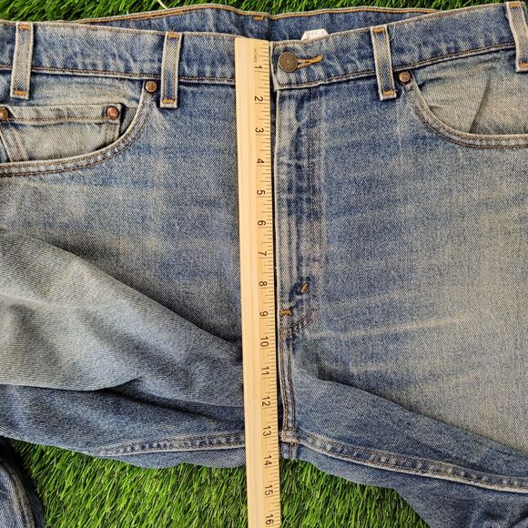 Vintage LEVIS 540 Relaxed Jeans 34x29 (36x29) Blue - Picture 12 of 16